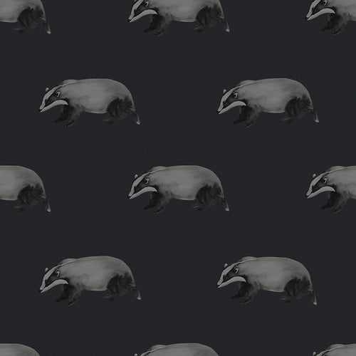 Sample of Lord Brocktree Wallpaper in Oxford Blue