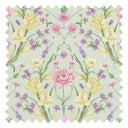 Maisie Fabric in Spring Hues on Sage