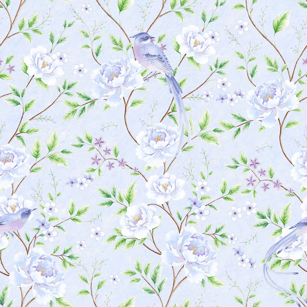 Meilin Wallpaper in Lilac