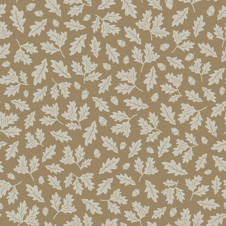 Sample of Mighty Oak Wallpaper in Ochre