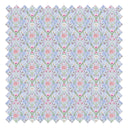 Miniature Maisie Fabric in Cerulean Blues and Pinks