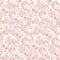 Miniature Silk Lantern Wallpaper in Blossom Pink