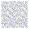 Miniature Silk Lantern Fabric in Blue