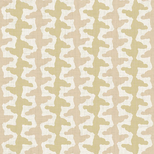 Morning Shore Wallpaper in Antique Gold and Soft Spice