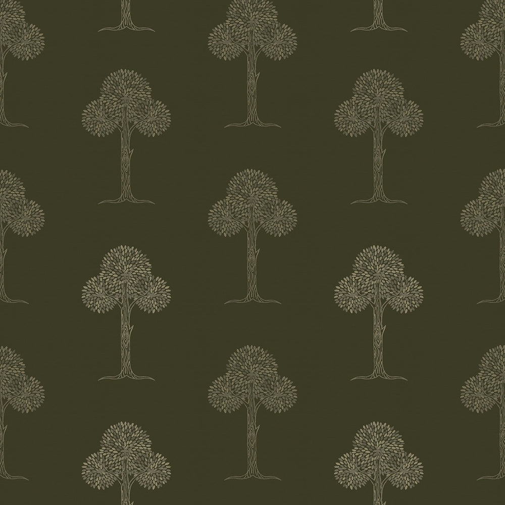Mulberry Tree Wallpaper in Gentleman Green