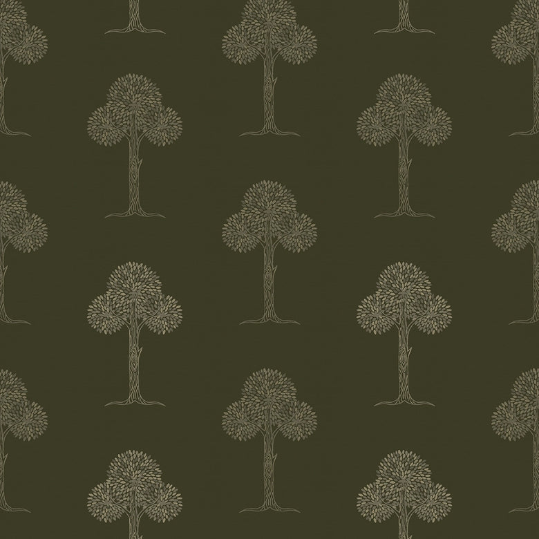 Mulberry Tree Wallpaper in Gentleman Green