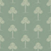 Sample of Mulberry Tree Wallpaper in Smokey Green (50cm x 50cm)