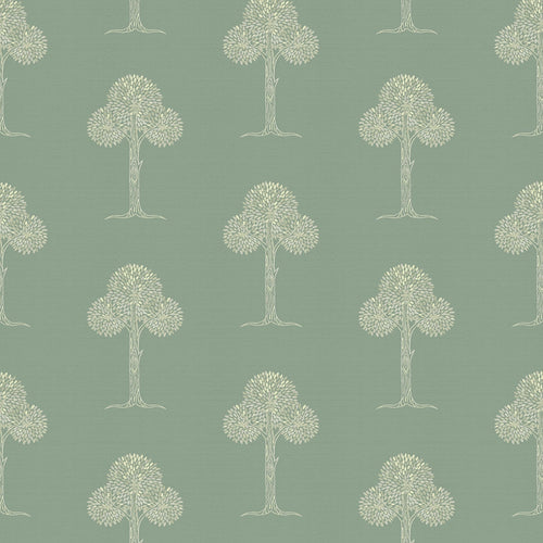 Mulberry Tree Wallpaper in Smokey Green