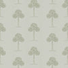 Mulberry Tree Wallpaper in Warm Grey on Natural