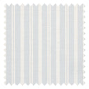 New England Stripe Fabric in Cornflower Blue