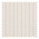 New England Stripe Fabric in Rich Cream