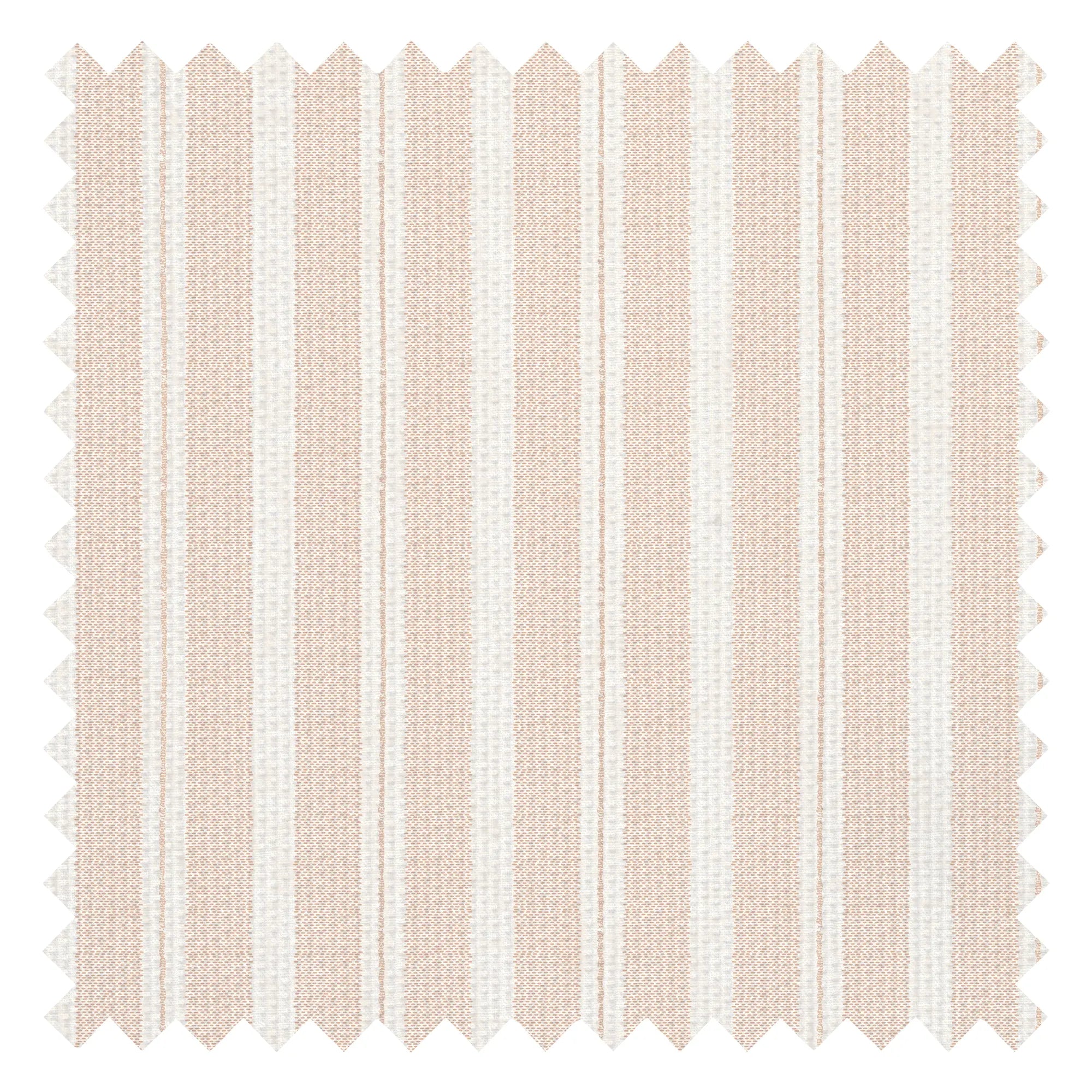 New England Stripe Fabric in Soft Spice