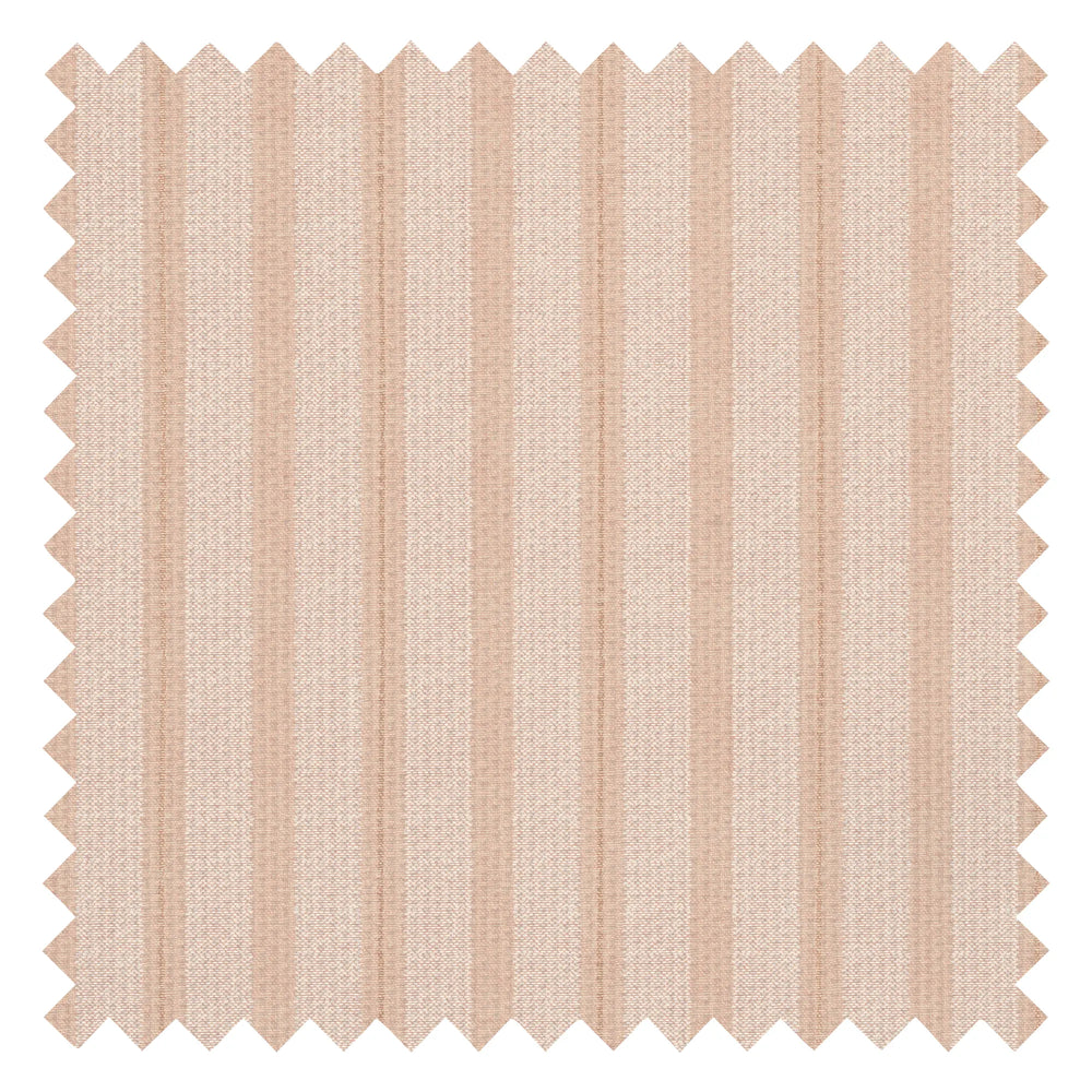 New England Stripe Fabric in Spice