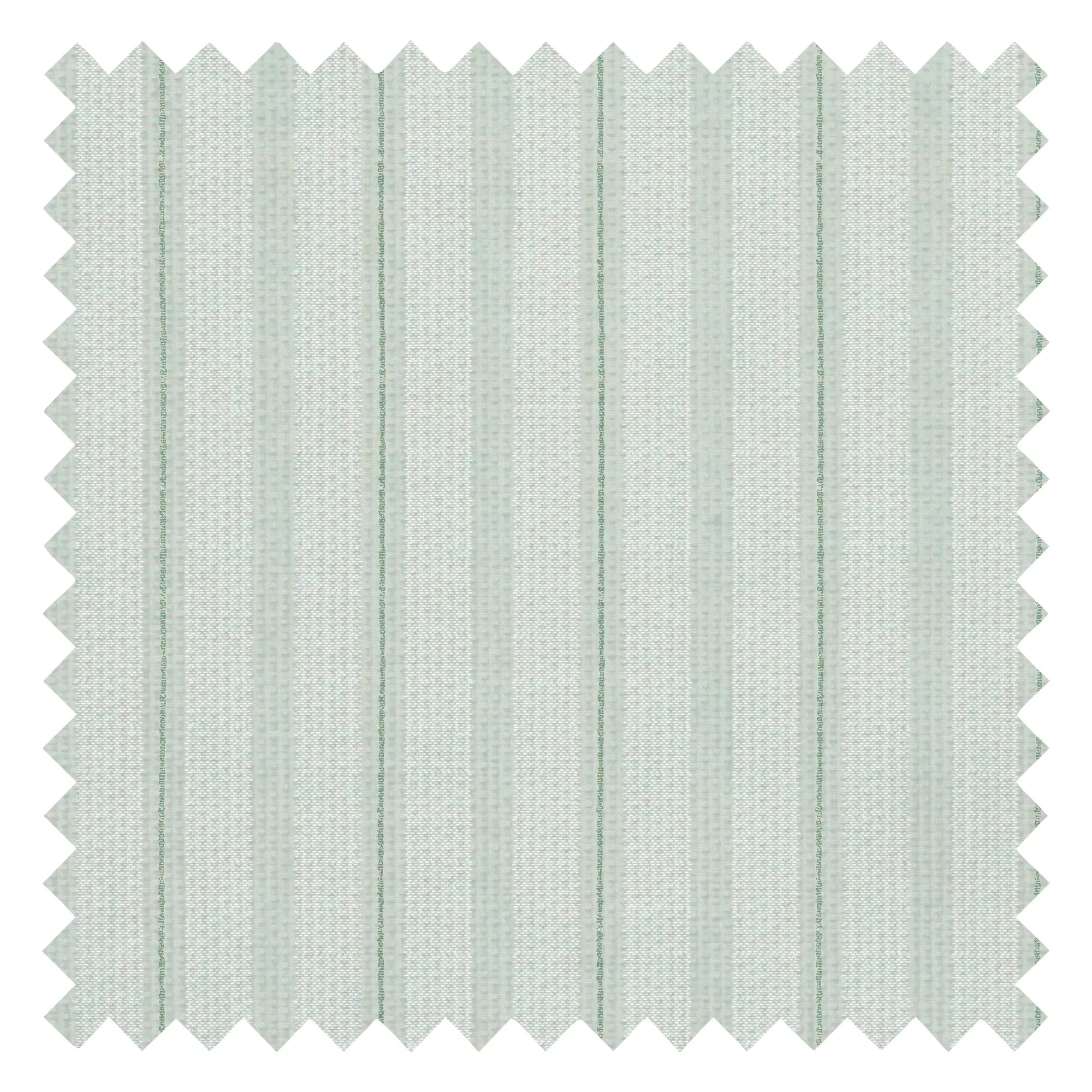New England Stripe Fabric in Warm Mint