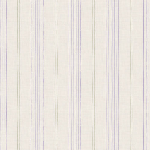 Painted Pinstripes in Lavender, Sage Green and Vintage Cream