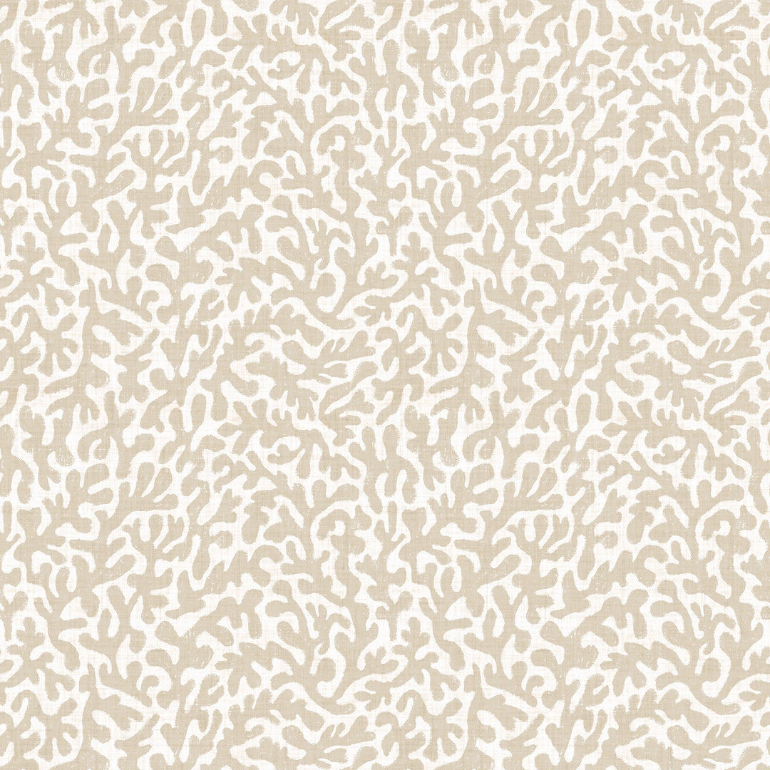 Sample of Petite Coral Cove Wallpaper in Natural