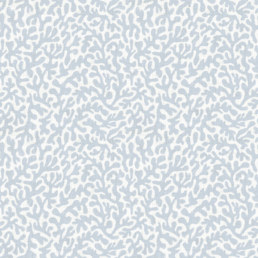 Sample of Petite Coral Cove Wallpaper in Cornflower Blue