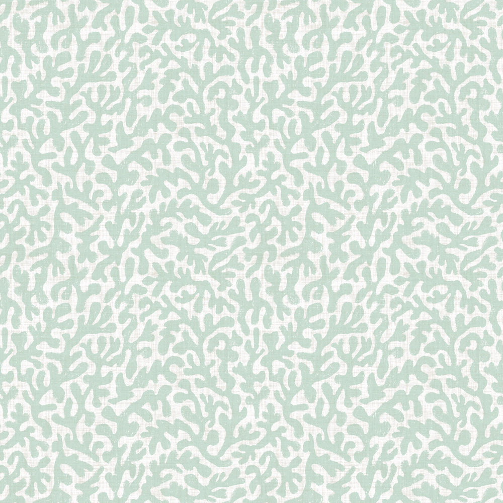 Petite Coral Cove Wallpaper in Duck Egg