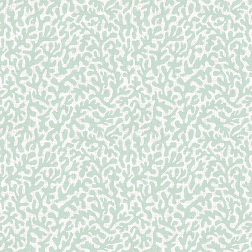 Sample of Petite Coral Cove Wallpaper in Duck Egg