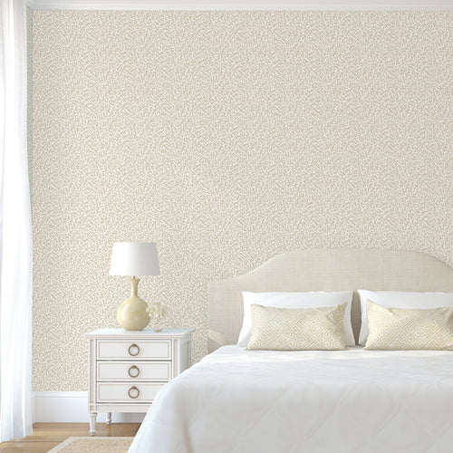 Petite Coral Cove Wallpaper in Natural
