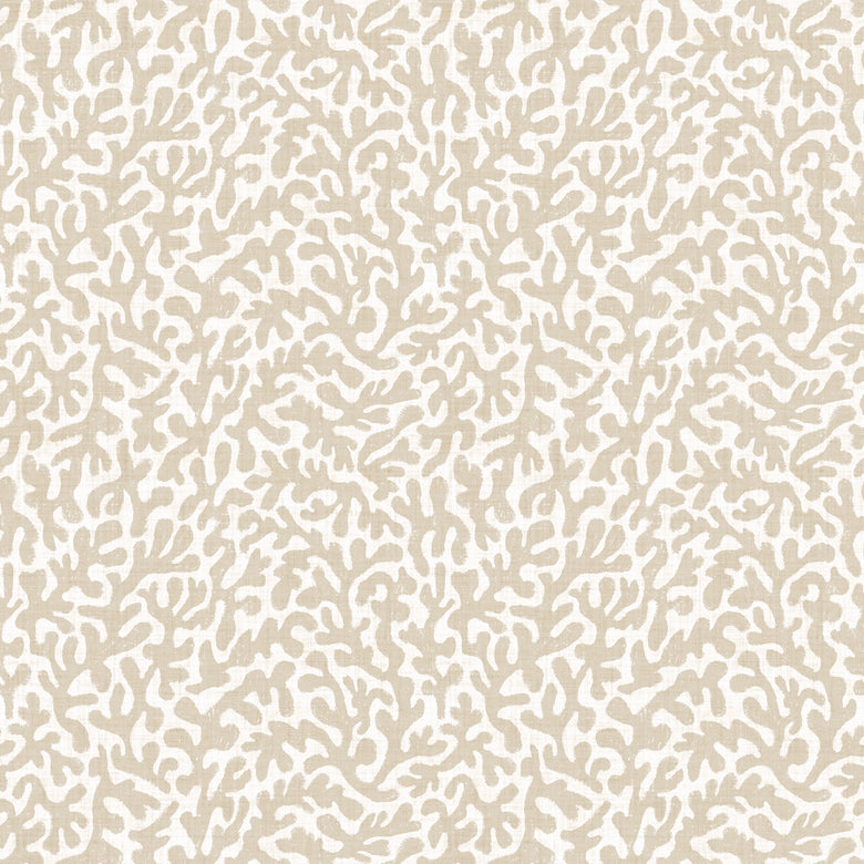 Petite Coral Cove Wallpaper in Natural