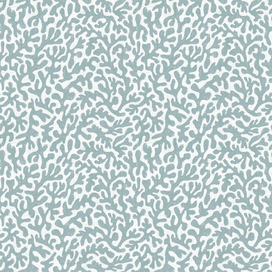 Sample of Petite Coral Cove Wallpaper in Teal