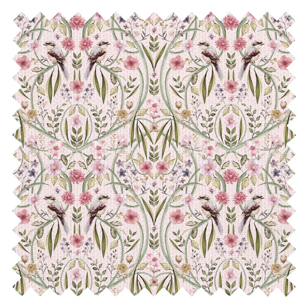 Phyllip Perch Fabric in Soft Pink