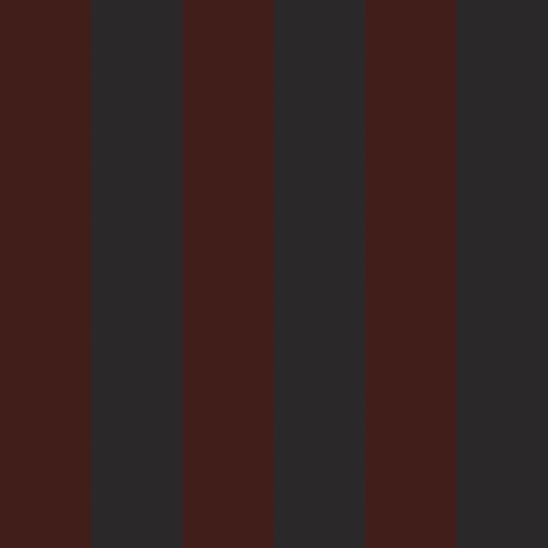 Regent Stripe Wallpaper in Garnet and Oxford Blue