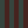 Regent Stripe Wallpaper in Garnet and Pine Green