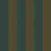 Regent Stripe Wallpaper in Gentleman Green and Pine Green