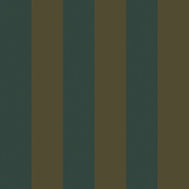 Regent Stripe Wallpaper in Gentleman Green and Pine Green