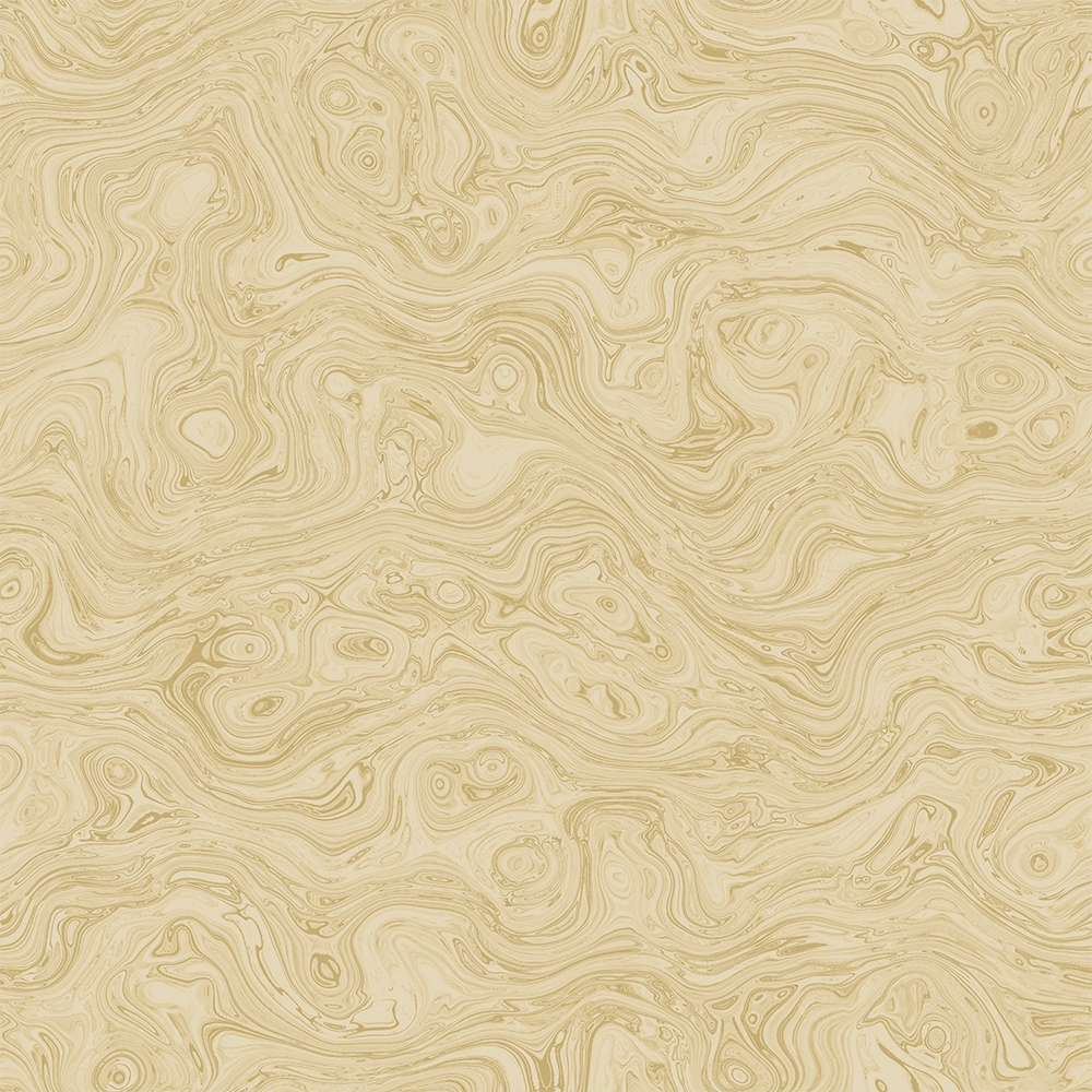 Rockpool Marble Wallpaper in Antique Gold
