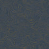 Rockpool Marble Wallpaper in Classic Navy