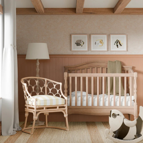 Rockpool Marble Wallpaper in Lady Coral