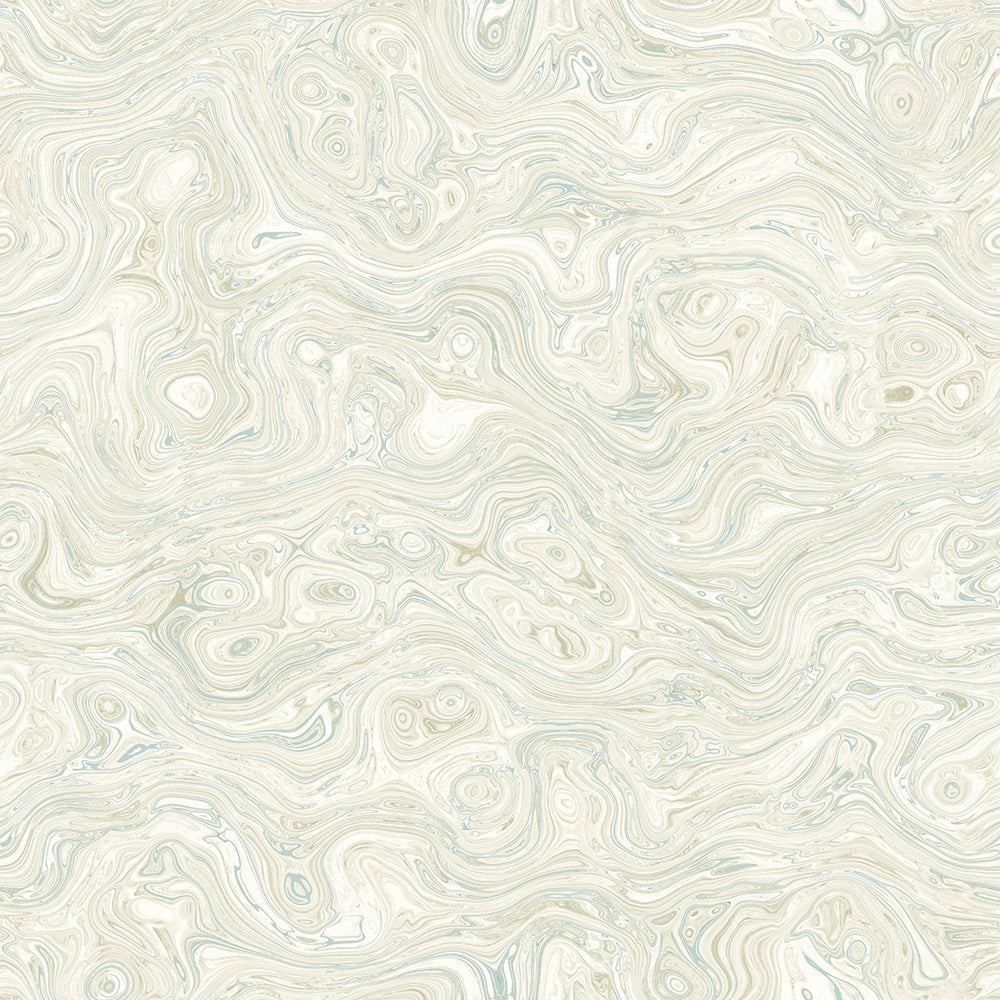 Rockpool Marble Wallpaper in Sand