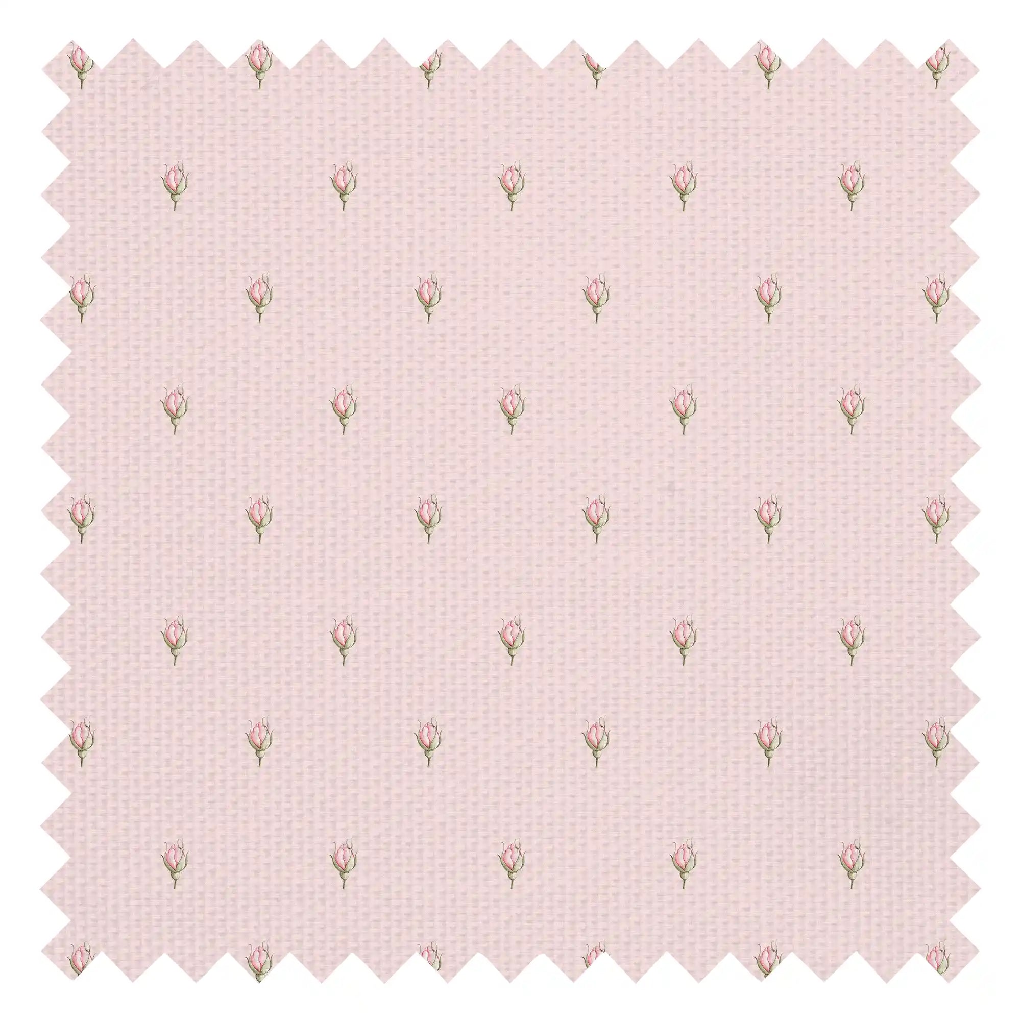 Rose Bud Fabric in Beautiful Blush