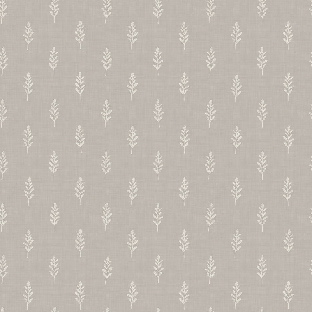 Rowan Wallpaper in Griege