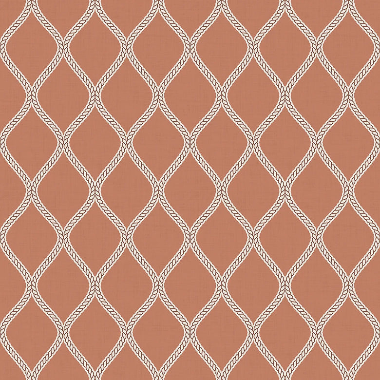 Royal Dockyard Wallpaper in Autumn Spice