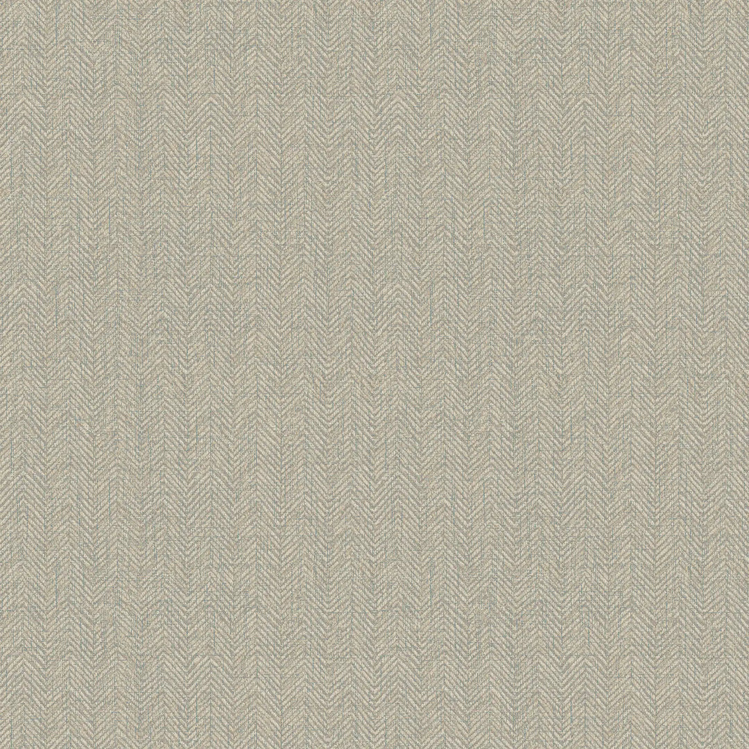 Royal Herringbone Wallpaper in Beige