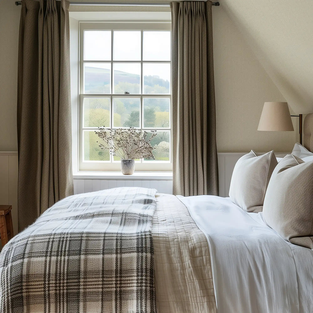 Royal Herringbone Wallpaper in Cream