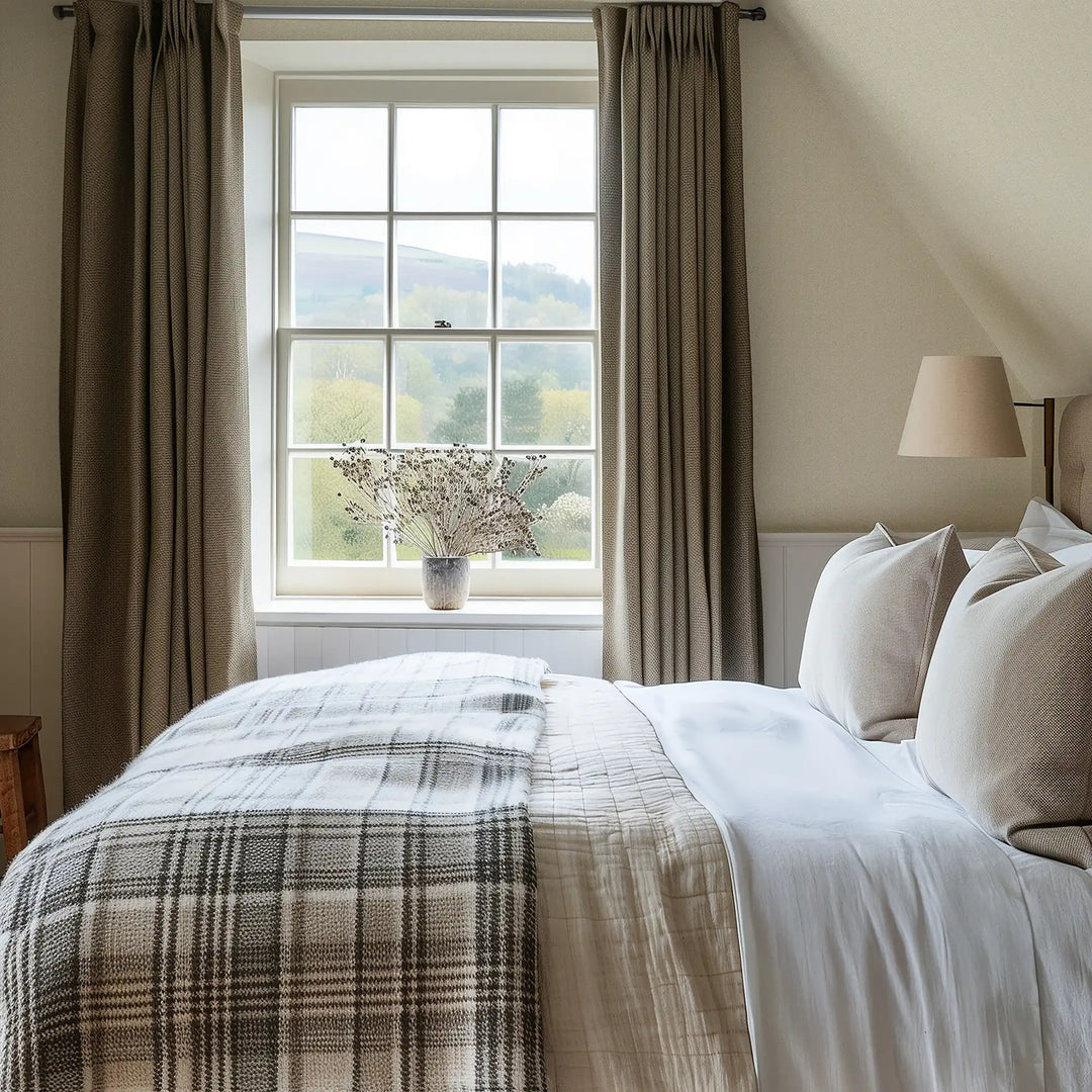 Royal Herringbone Wallpaper in Cream