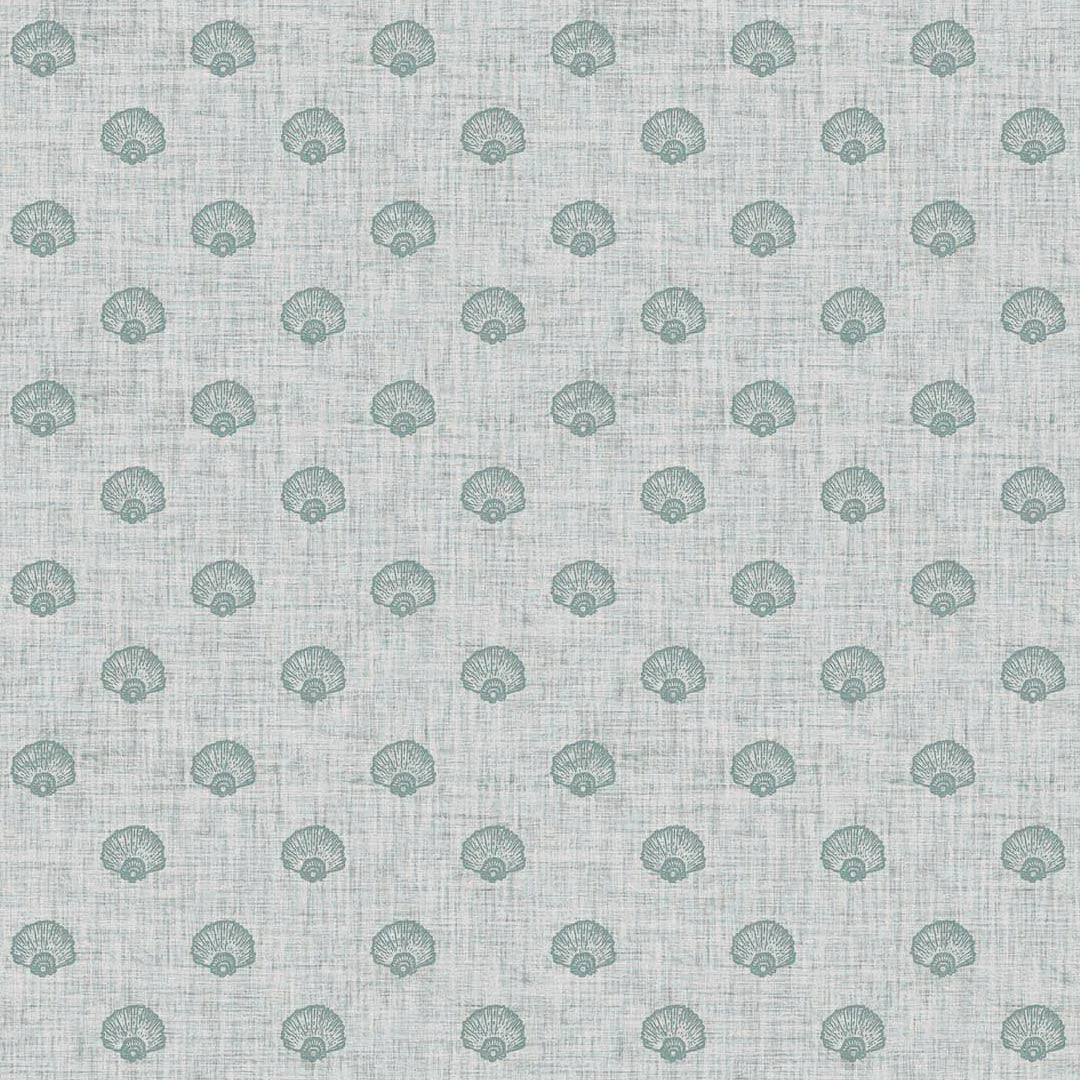 Sample of Runswick Bay Wallpaper in Teal