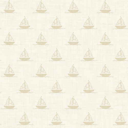 Sail Away Wallpaper in Sand