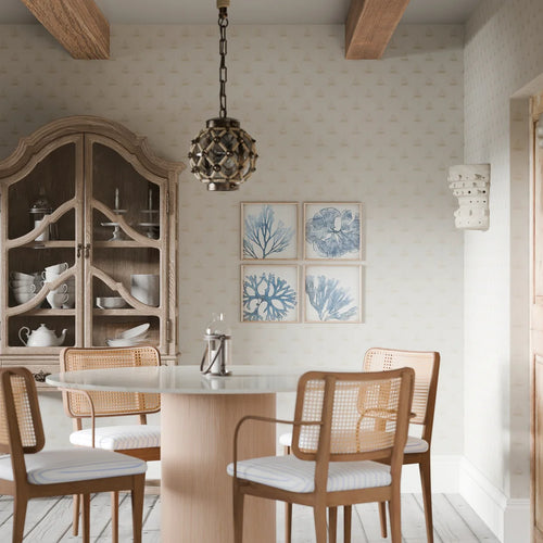 Sail Away Wallpaper in Sand