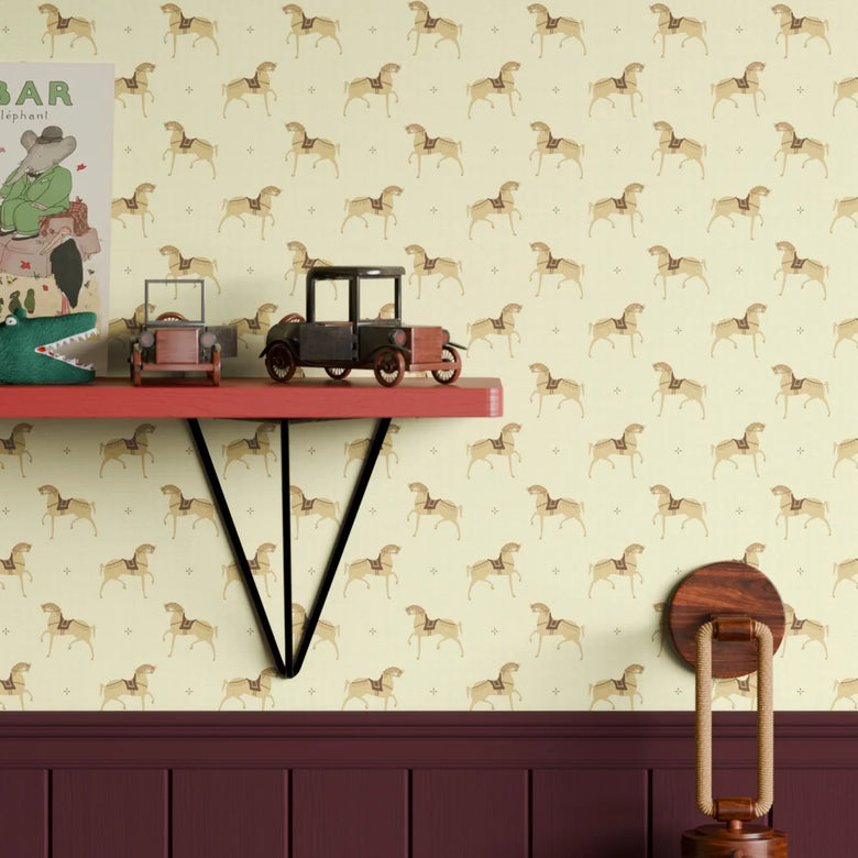 Seabiscuit Wallpaper in Sand