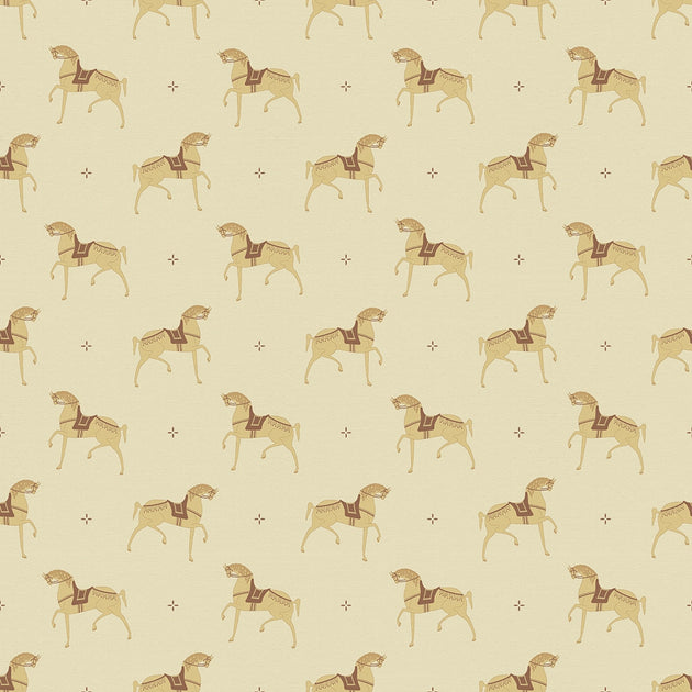 Seabiscuit Wallpaper in Sand