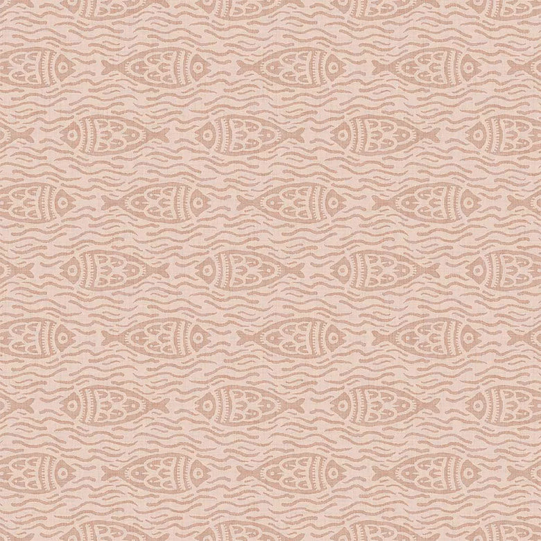 Sample of Sea of Bream Wallpaper in Lady Coral