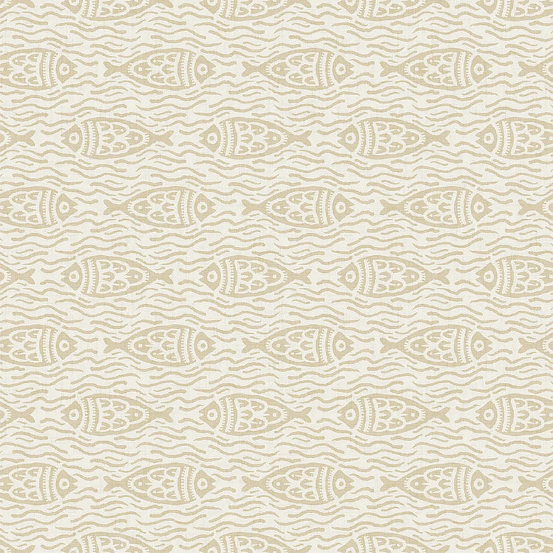 Sample of Sea of Bream Wallpaper in Sand