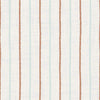 Shoreline Stripes Wallpaper in Autumn Spice and Duck Egg on Pearl White