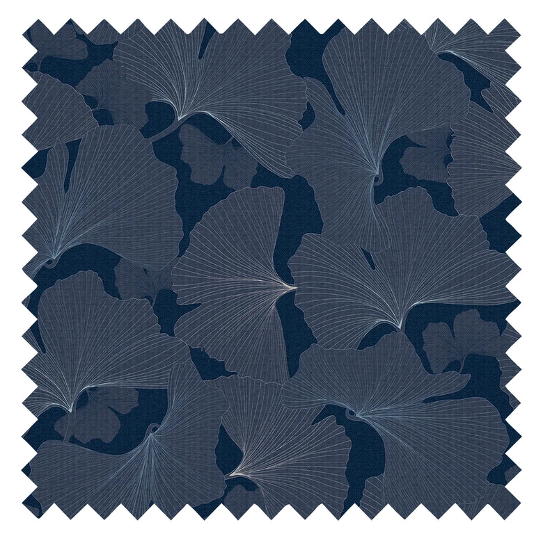 Genevieve Fabric in Classic Navy and Mineral